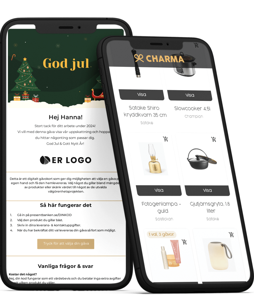 charma-gåvokort