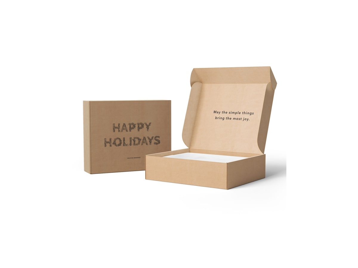 Happy Holidays Presentkartong