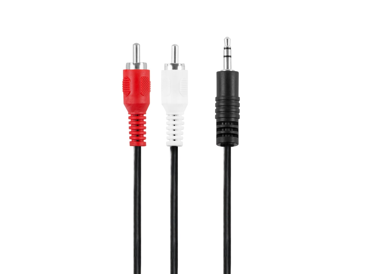 3,5mm - 2 RCA Hane-Hane 5.0m