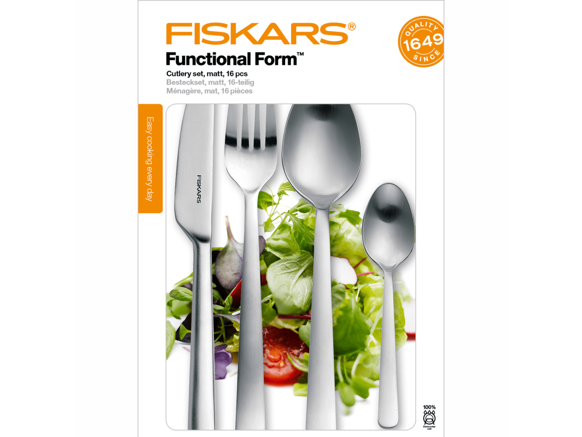 Bestickset 16-delar i gåvoask matt