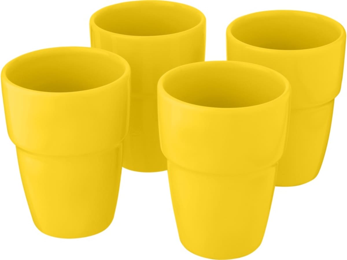 Stapplingsbara muggar 4-pack