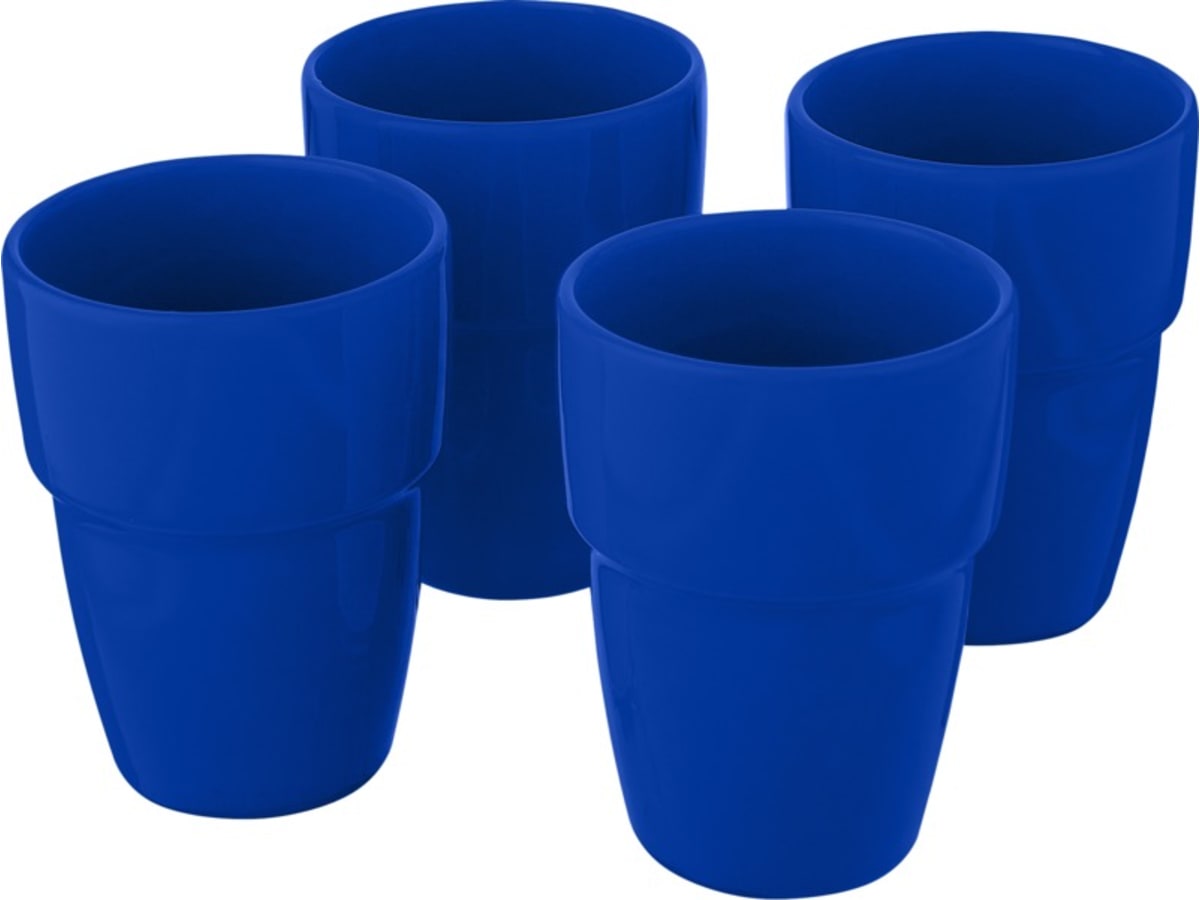 Stapplingsbara muggar 4-pack