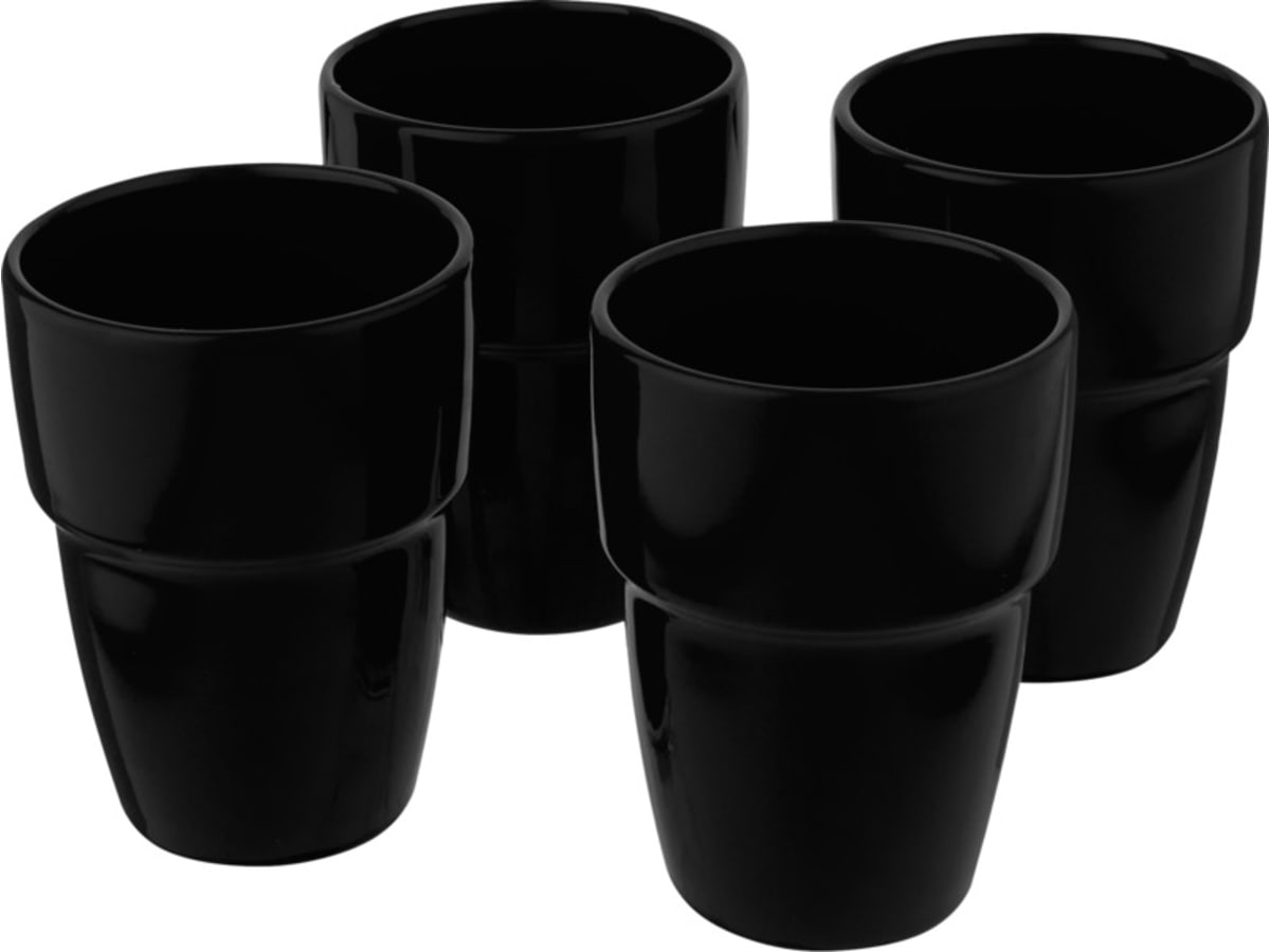 Stapplingsbara muggar 4-pack