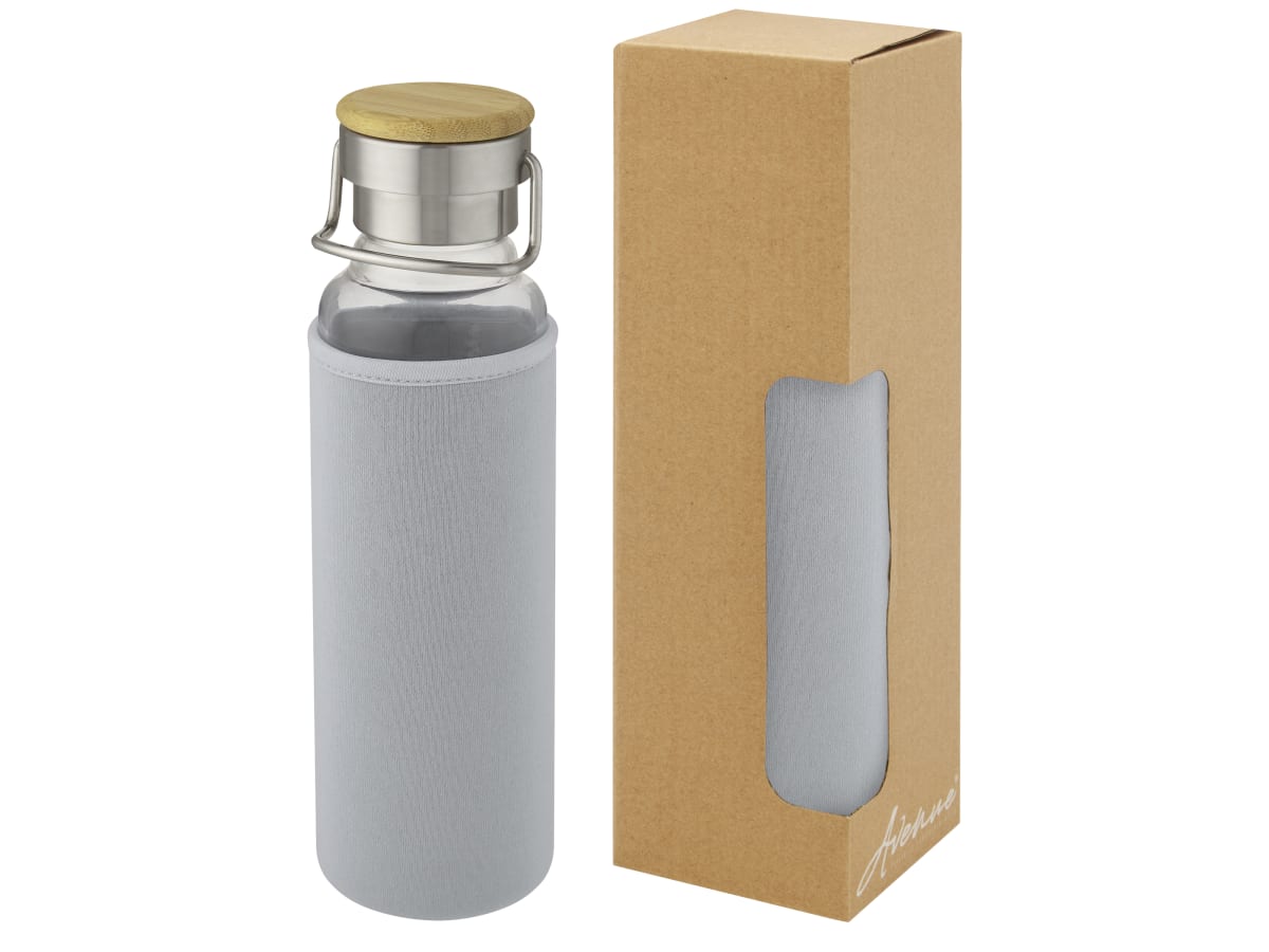 Thor 660 ml glasflaska med neoprenfodal