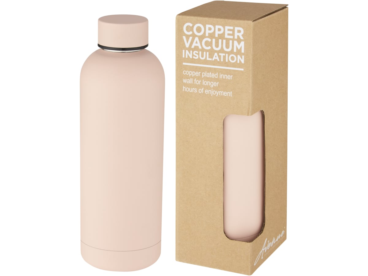 Spring 500 ml vakuumisolerad sportflaska i koppar