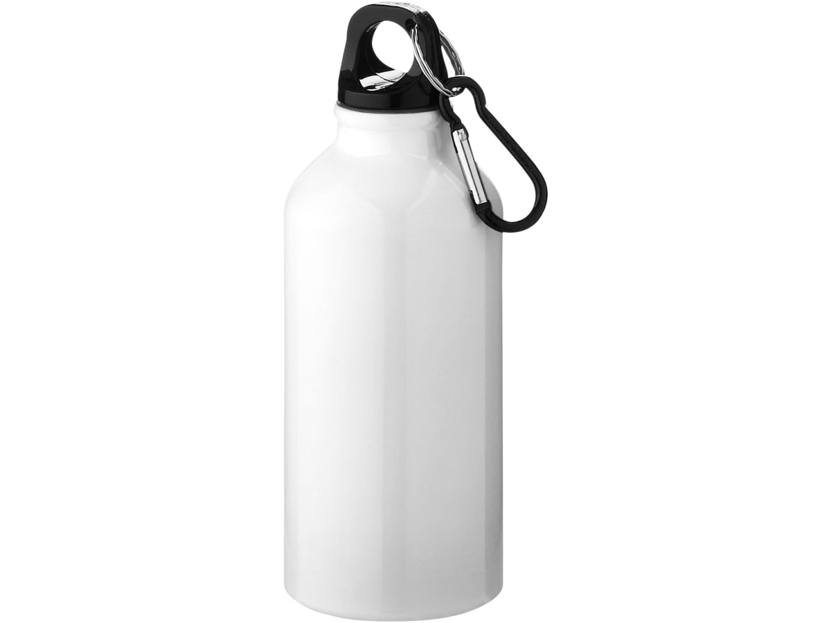 Oregon vattenflaska av RCS-certifierad återvunnen aluminium med karbinhake, 400 ml