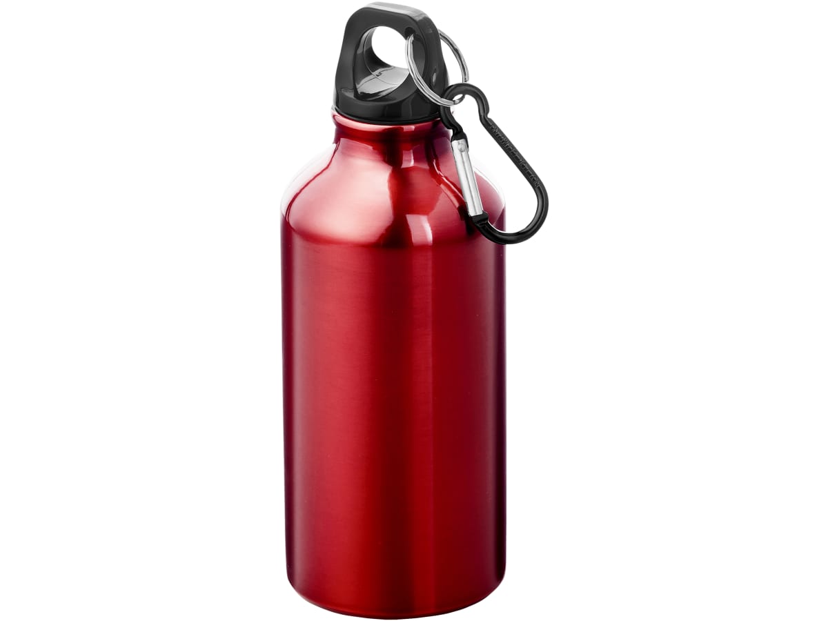 Oregon vattenflaska av RCS-certifierad återvunnen aluminium med karbinhake, 400 ml