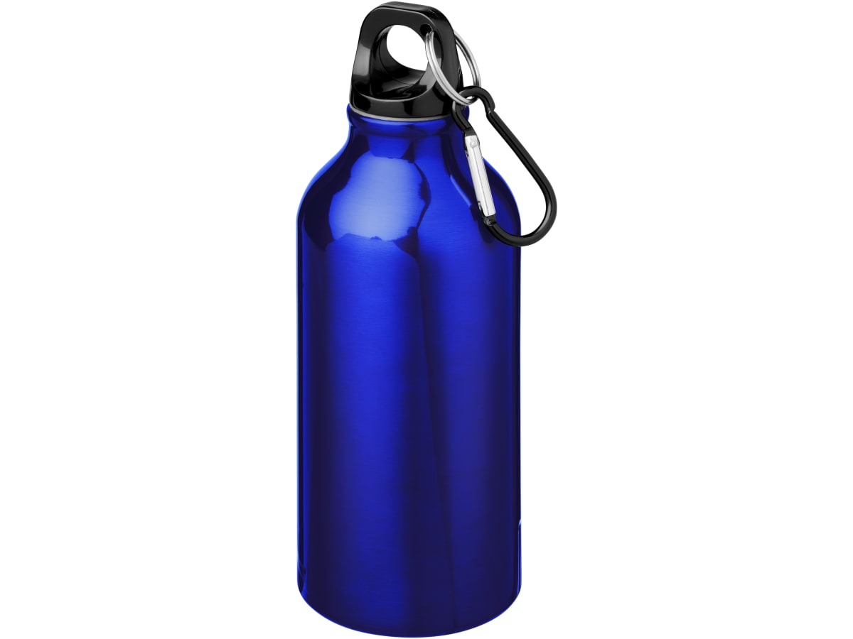 Oregon vattenflaska av RCS-certifierad återvunnen aluminium med karbinhake, 400 ml