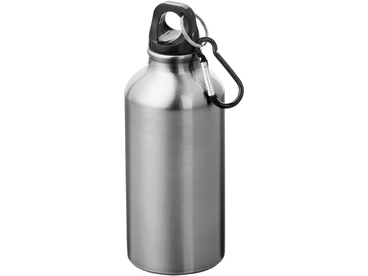 Oregon vattenflaska av RCS-certifierad återvunnen aluminium med karbinhake, 400 ml