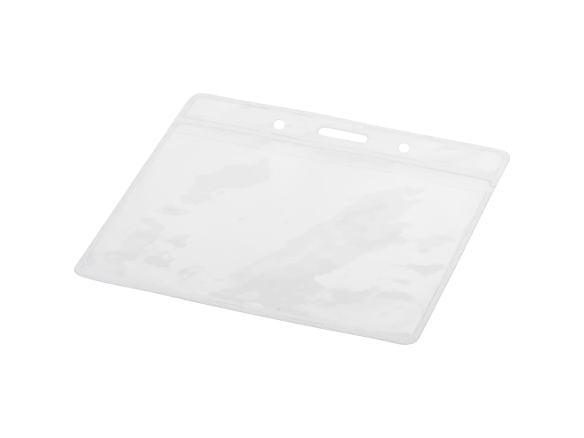 Serge transparent namnbricka