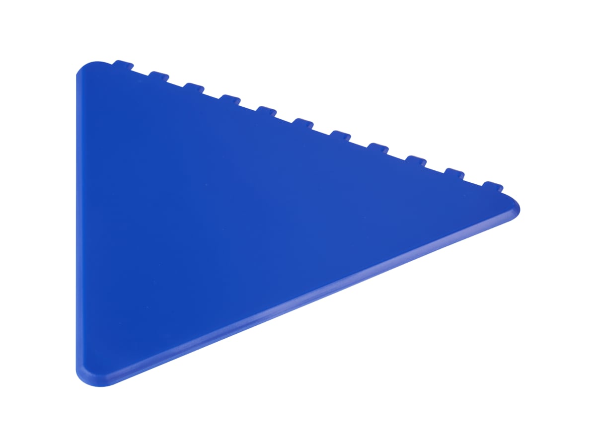 Frosty triangelformad isskrapa av återvunnen plast