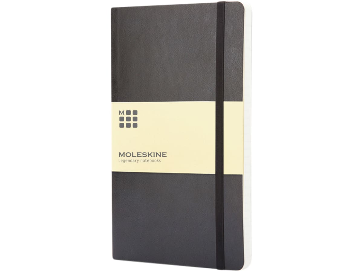 Moleskine Classic L anteckningsbok med mjukt omslag – linjerad