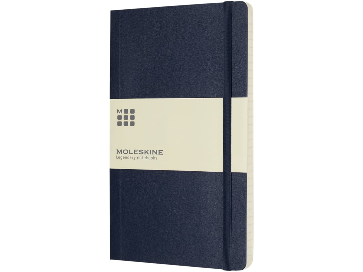 Moleskine Classic L anteckningsbok med mjukt omslag – linjerad