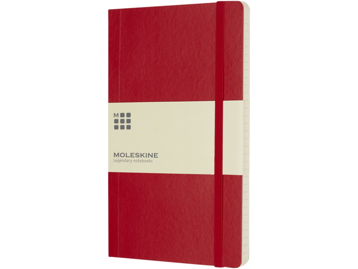 Moleskine Classic L anteckningsbok med mjukt omslag – linjerad