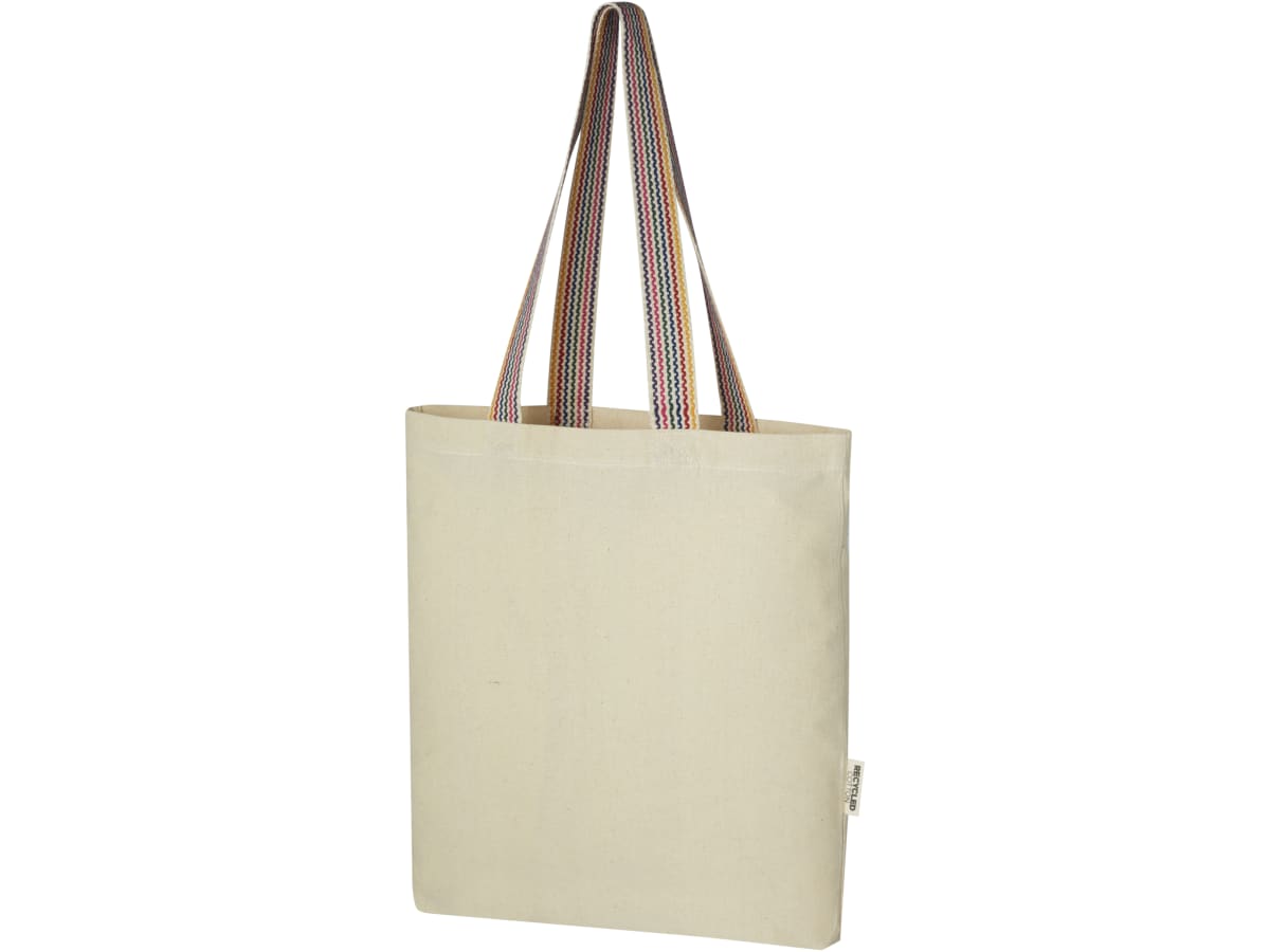 Rainbow 5 liters tygväska av 180 g/m² återvunnen bomull
