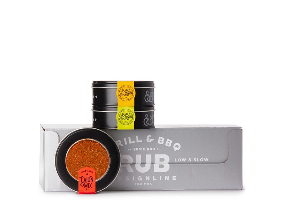 BBQ Tasty Smoke 3-pack Spice rub i plåtburkar