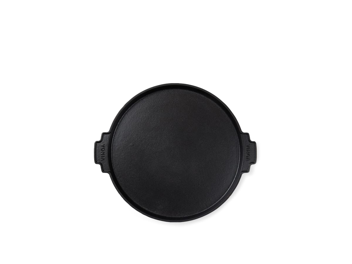 Monte Ardoise rund stekplatta 30 cm