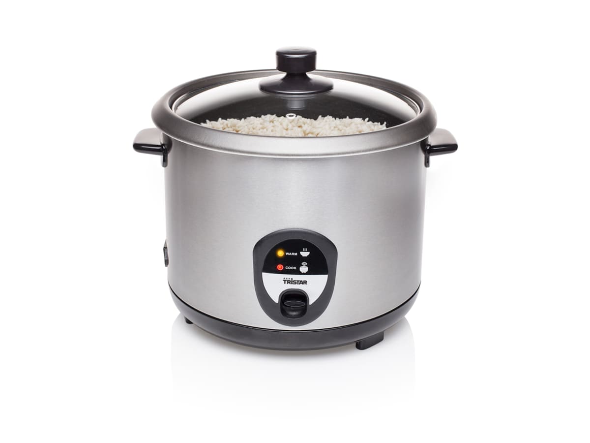 Riskokare 2,2l Rostfri