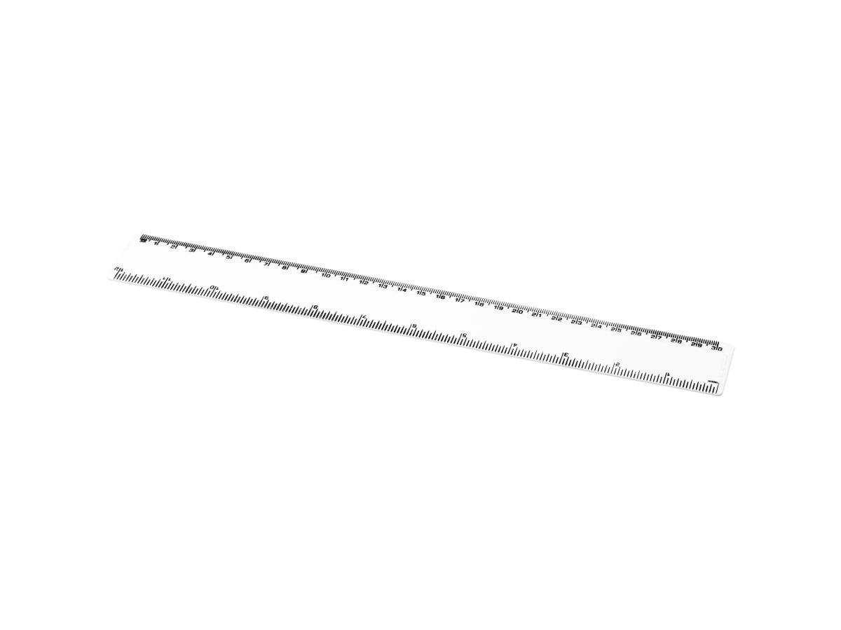 Renzo 30 cm plastlinjal