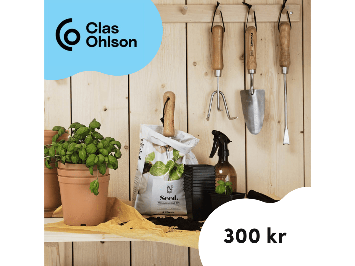 Clas Ohlson Presentkort 300 kr