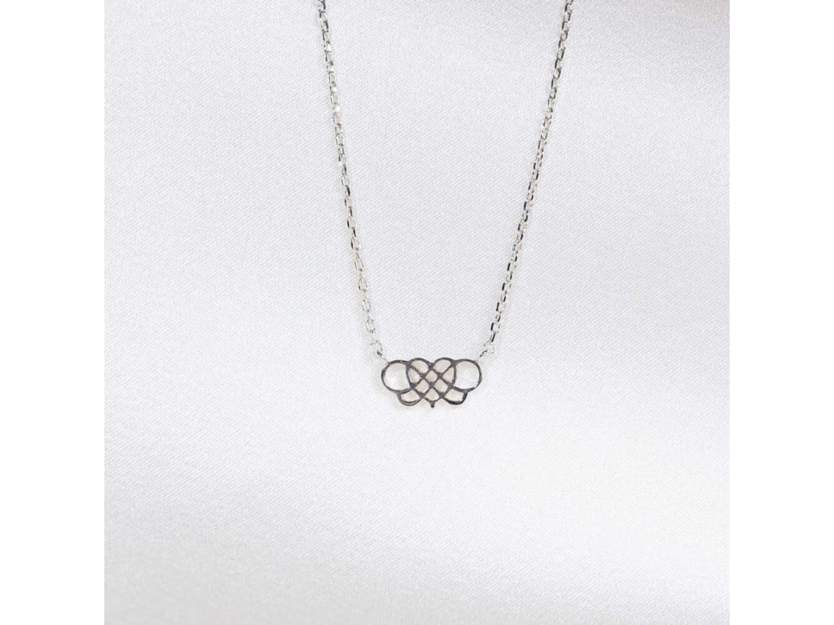 Lily signature halsband - Silver