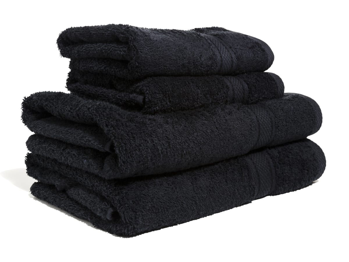 Lord Nelson Frotté Fair Trade Svart 30x50