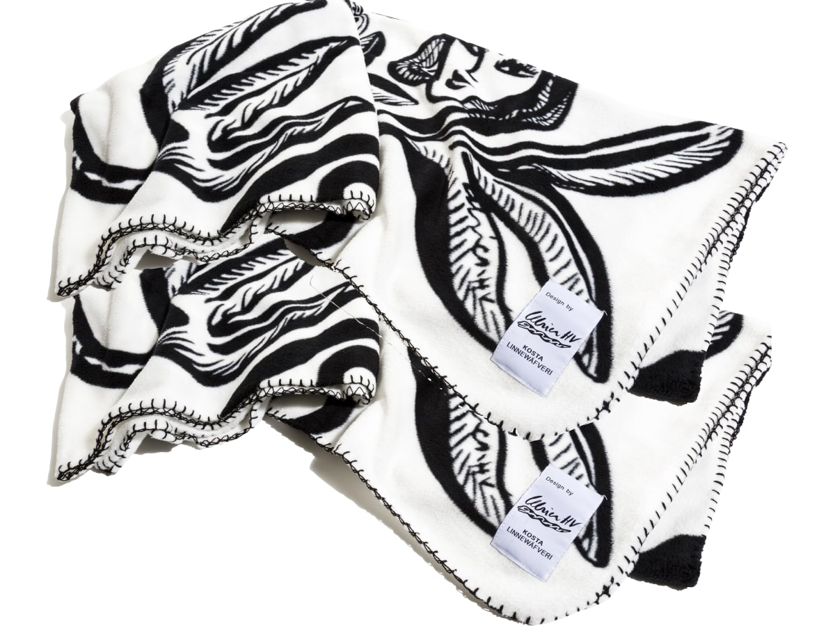 Ulrica Hydman-Vallien - Paradise Fleecepläd 2-pack