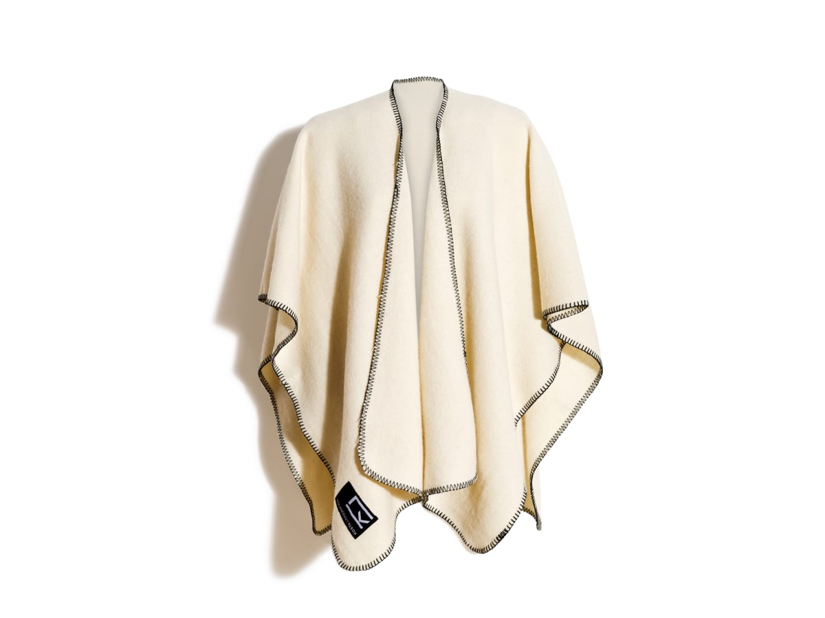 Balcony Poncho Natur