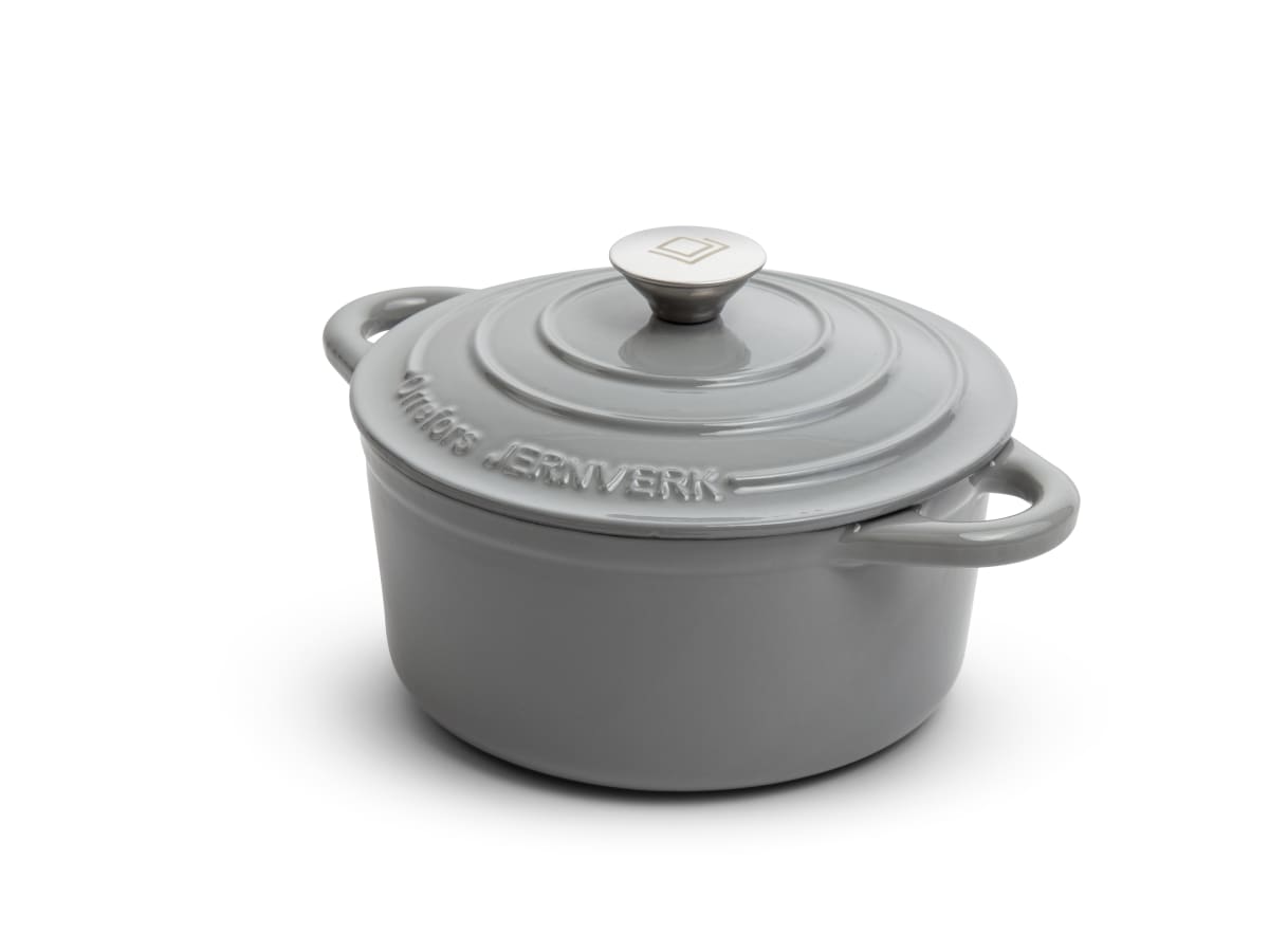 Gjutjärnsgryta 2,8L Ljusgrå