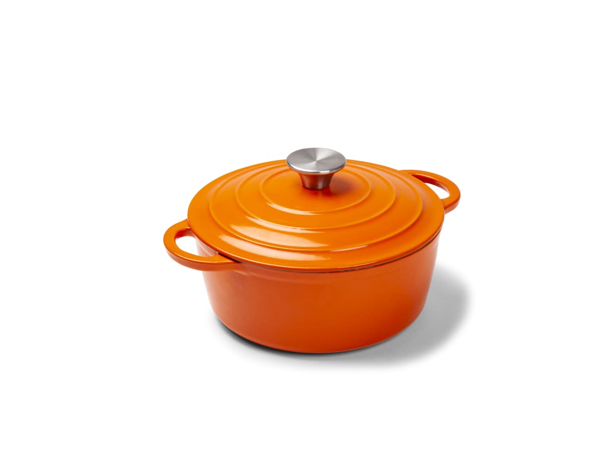 Gjutjärnsgryta 5L Orange