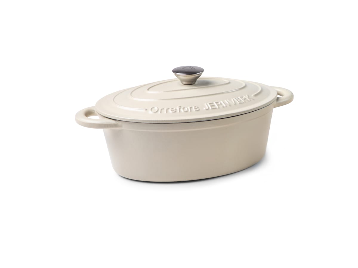 Gjutjärnsgryta 3,5L Off-white