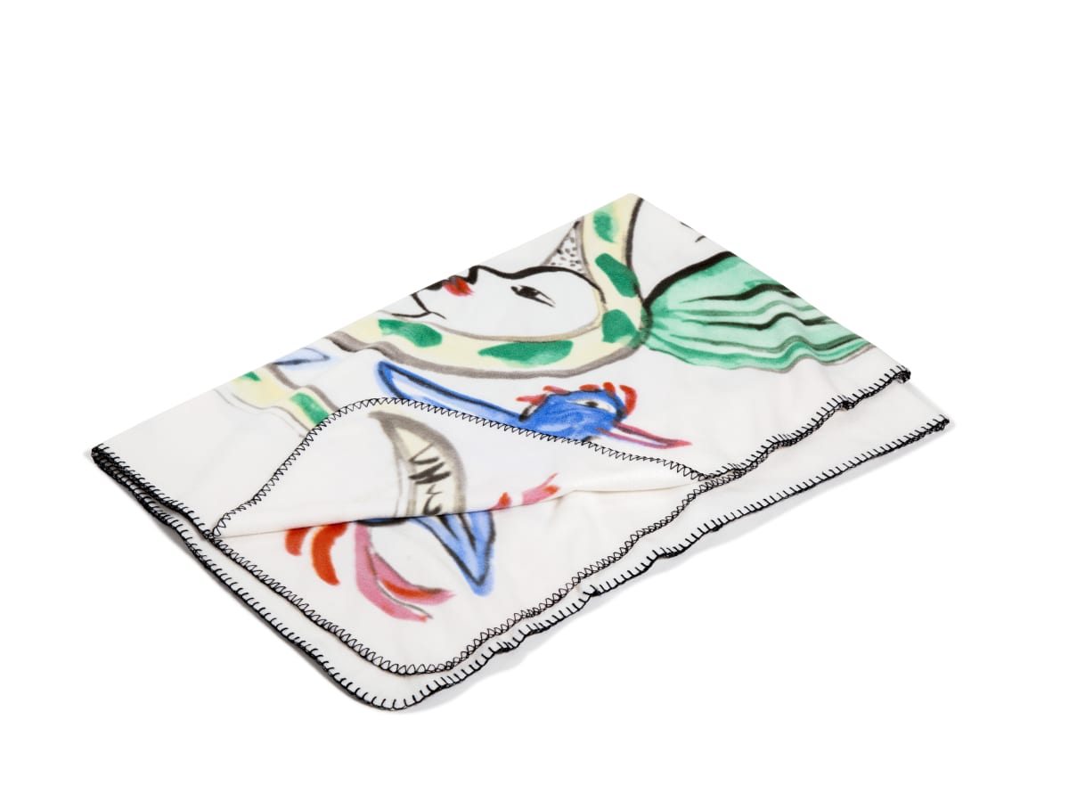 Ulrica Hydman-Vallien - Fleece Blanket Fågelsång