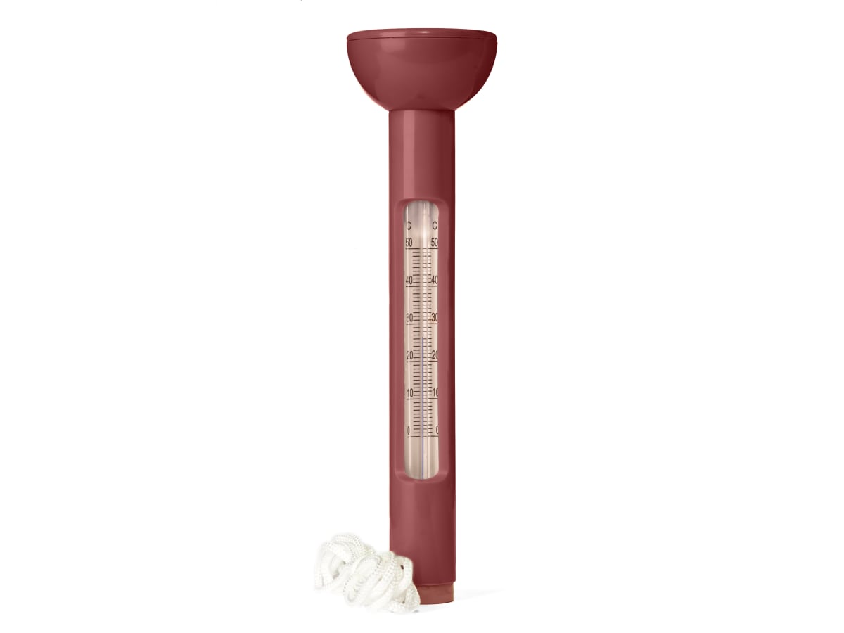 Celsius Badtermometer Röd Queen Anne