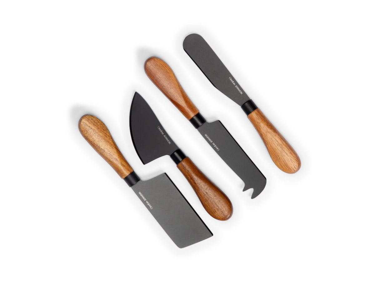 Ostknivar 4-pack Svart