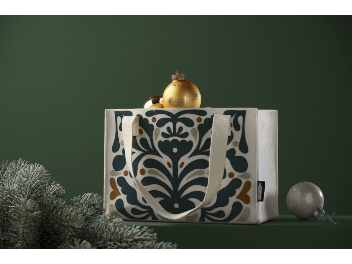 LN Filtkasse Mönstrad R-Pet Natur