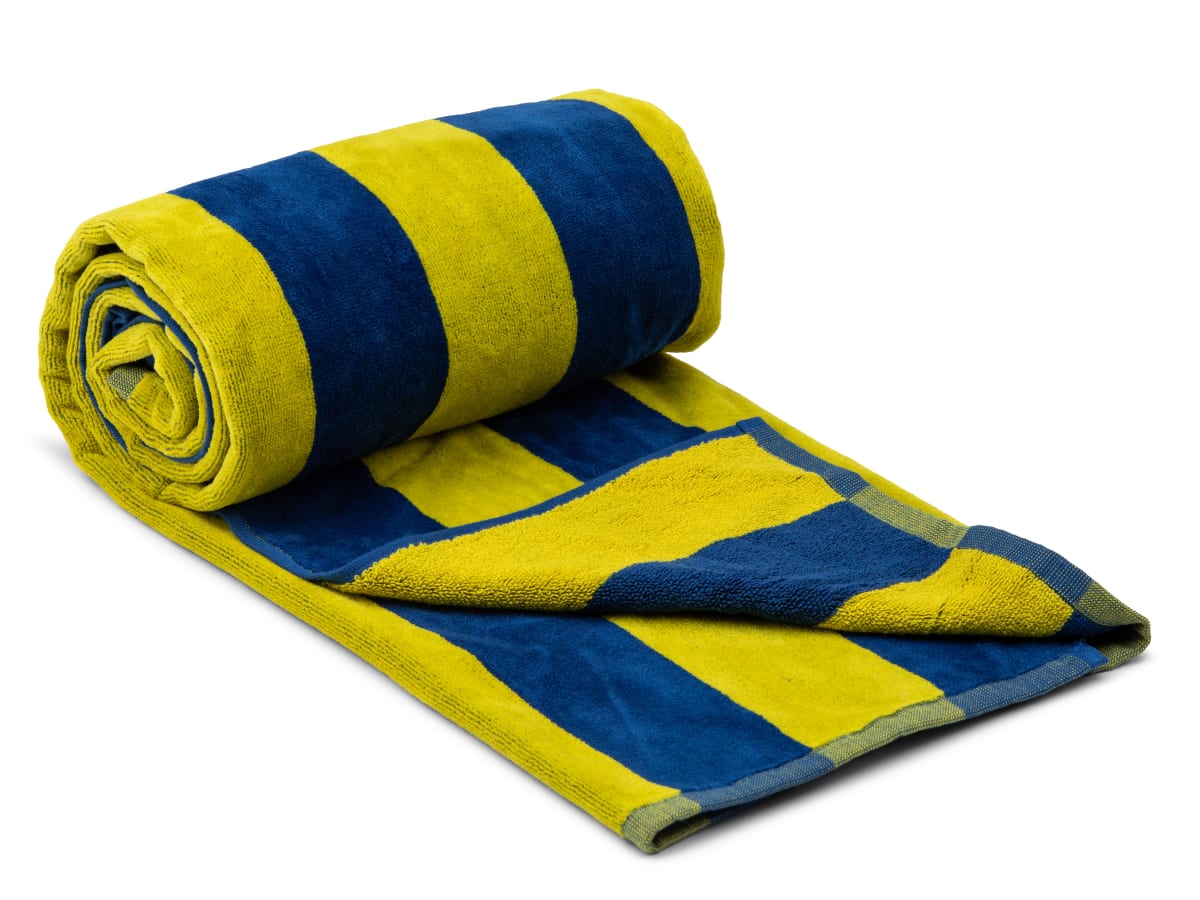 Beach Towel Cabana Marin/Gul