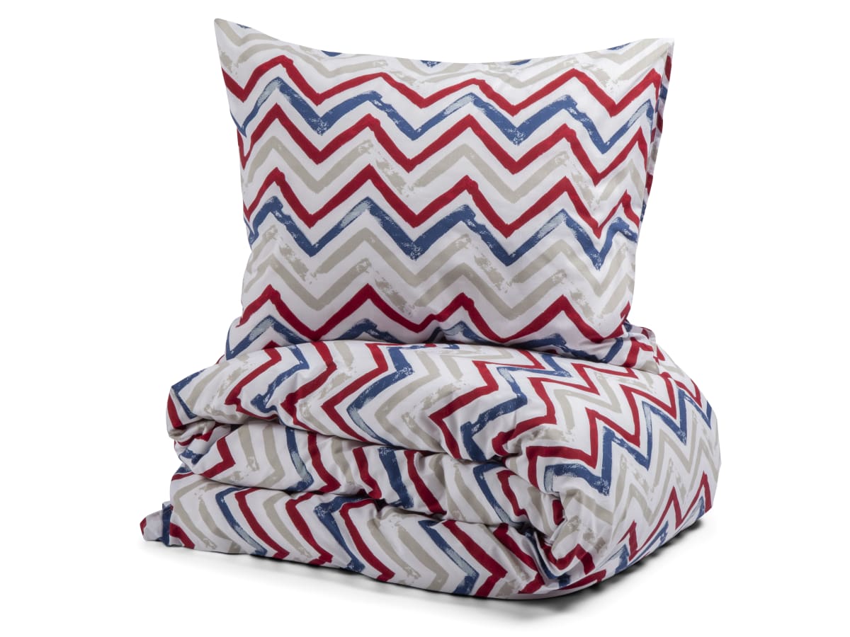 Zig Zag bäddset 150x210