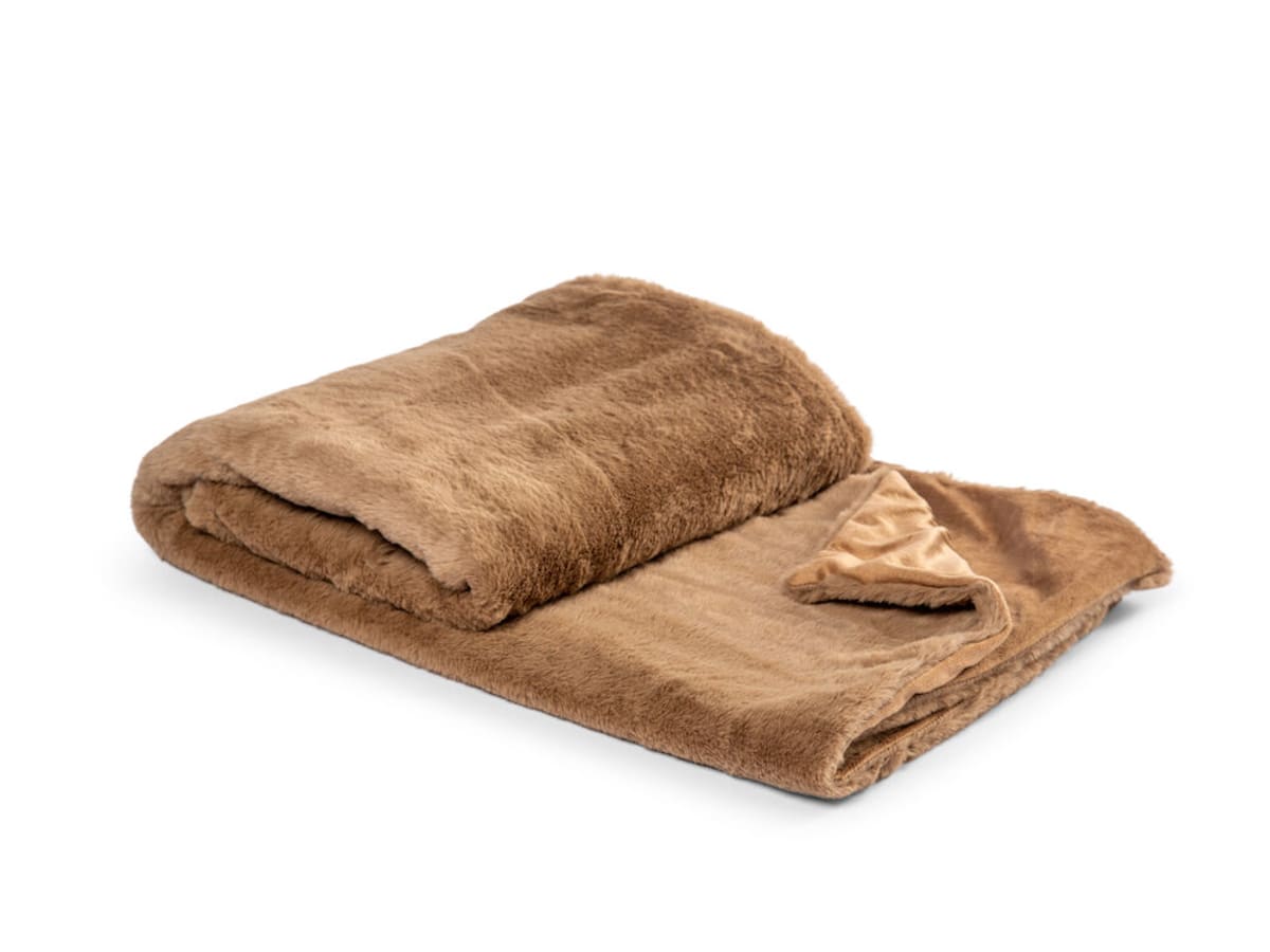 Fuskpälspläd Nordby Nougat