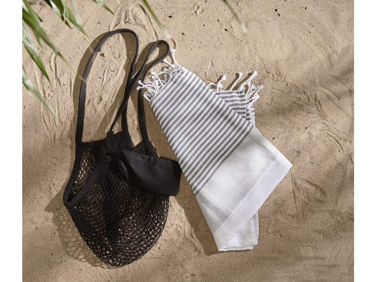 Strandset, Nätkasse + Handduk