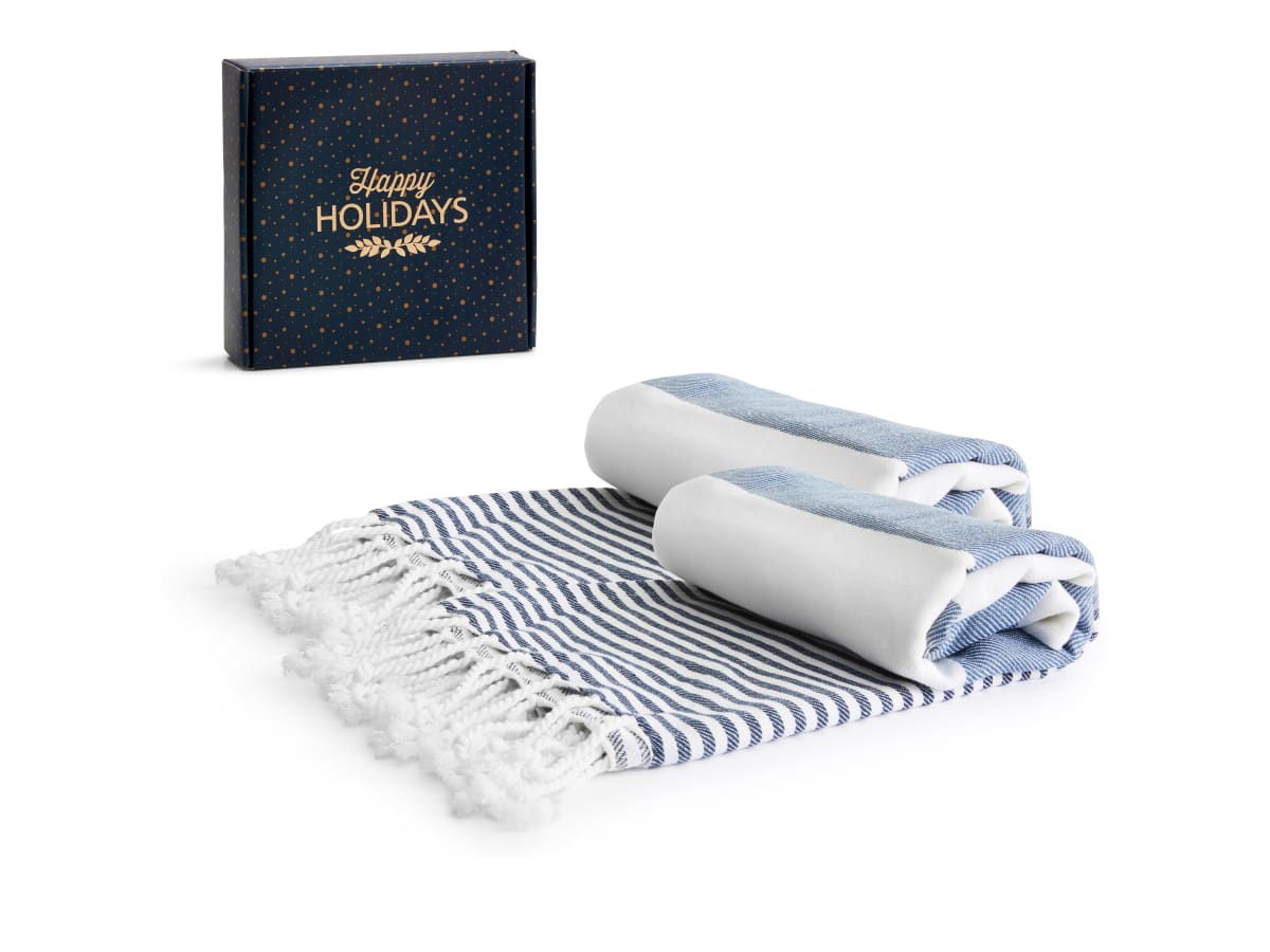 Giftset Hamam handduk x 2st, 90x170cm