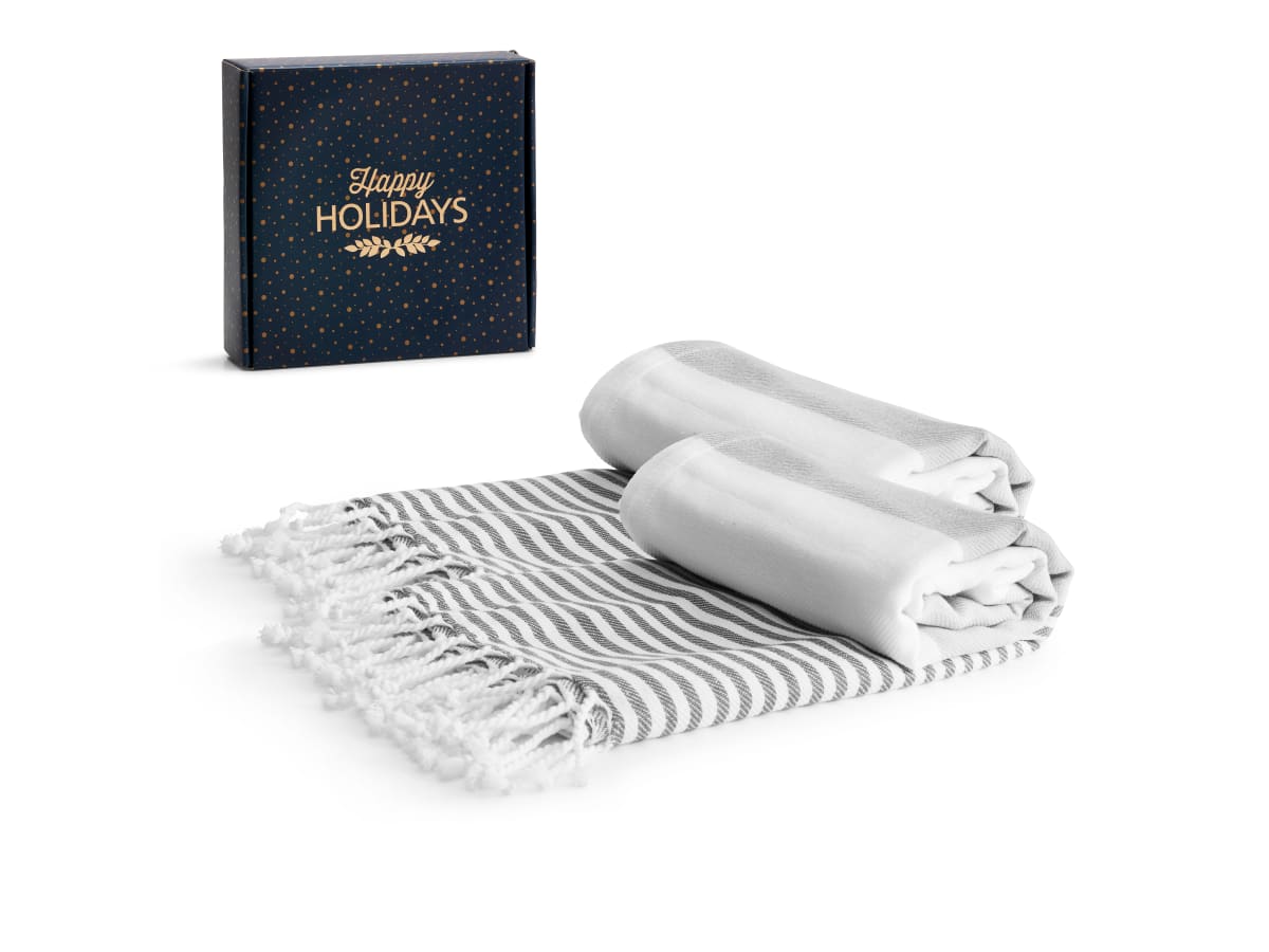 Giftset Hamam handduk x 2st, 90x170cm