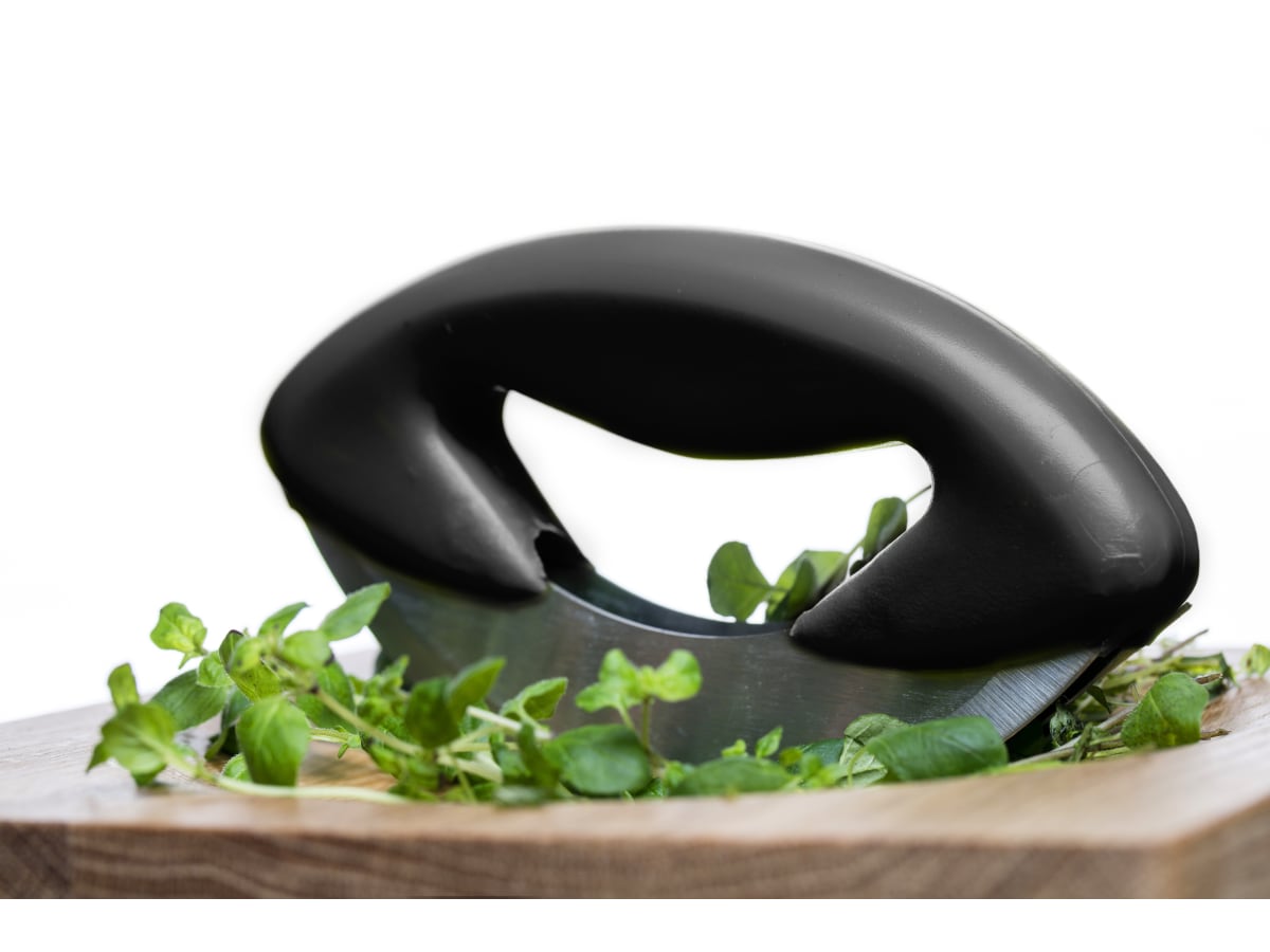 Örtvagga med  svart handtag