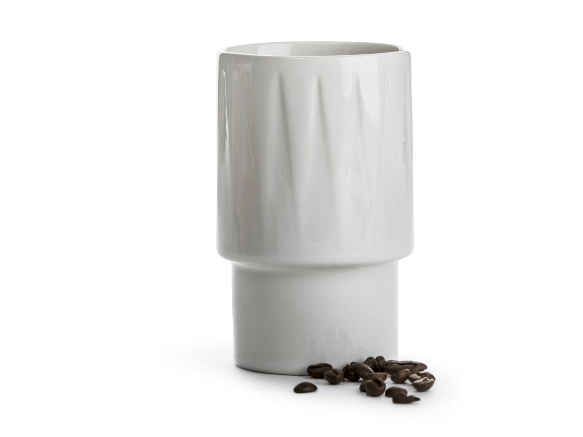 Coffee & More, Lattemugg vit, 40cl