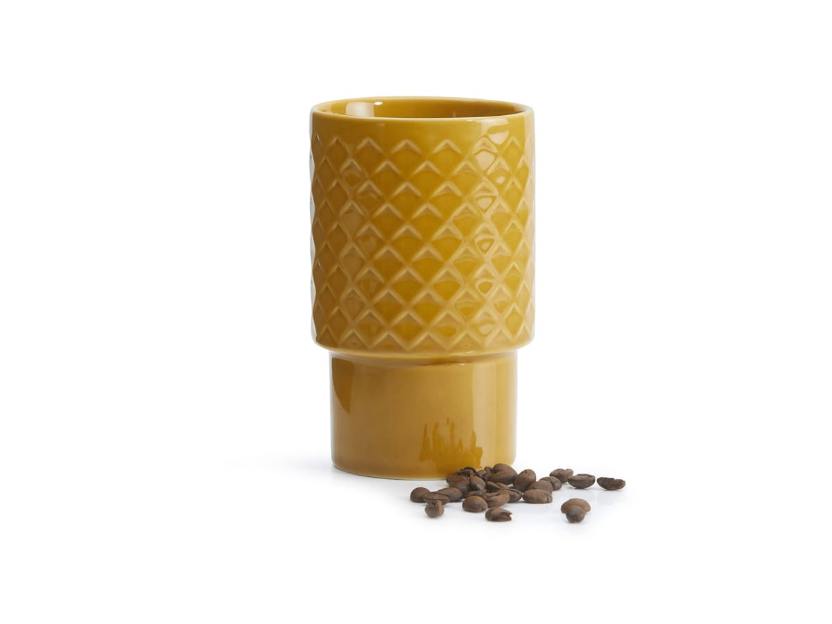 Coffee & More, Lattemugg gul, 40cl
