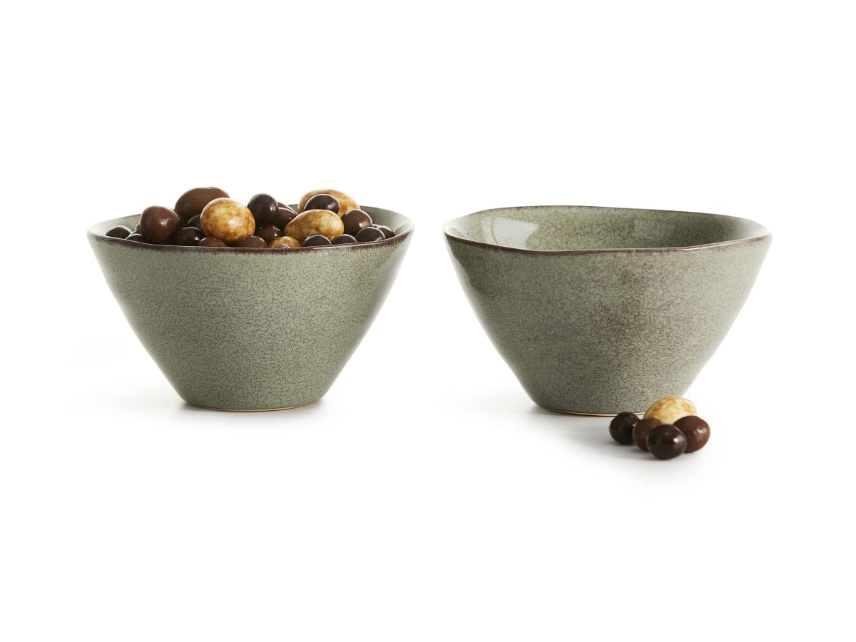 Nature Serveringskål liten grön 2pack