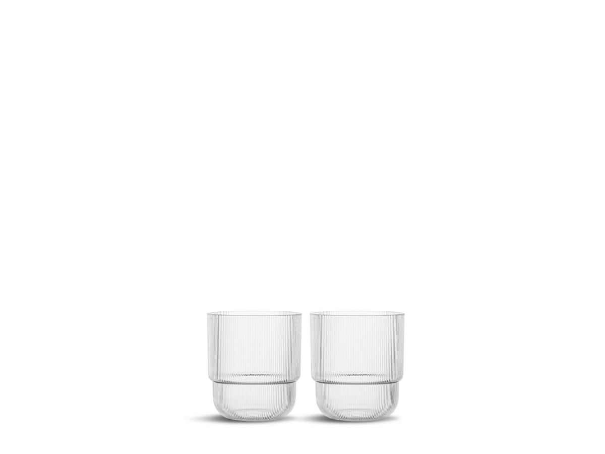 Billi vattenglas, 2-pack Klar