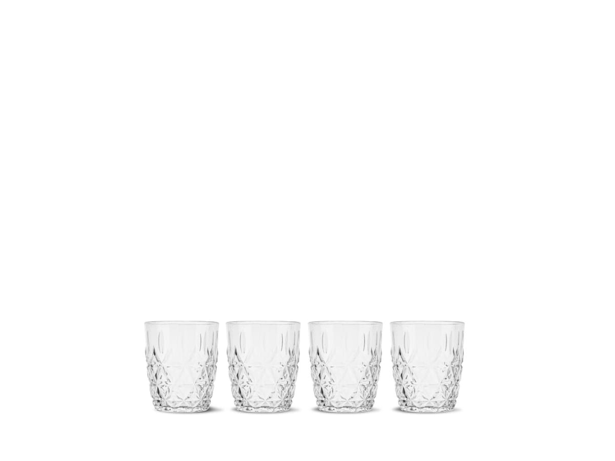 Picknick Juni vattenglas, 4-pack