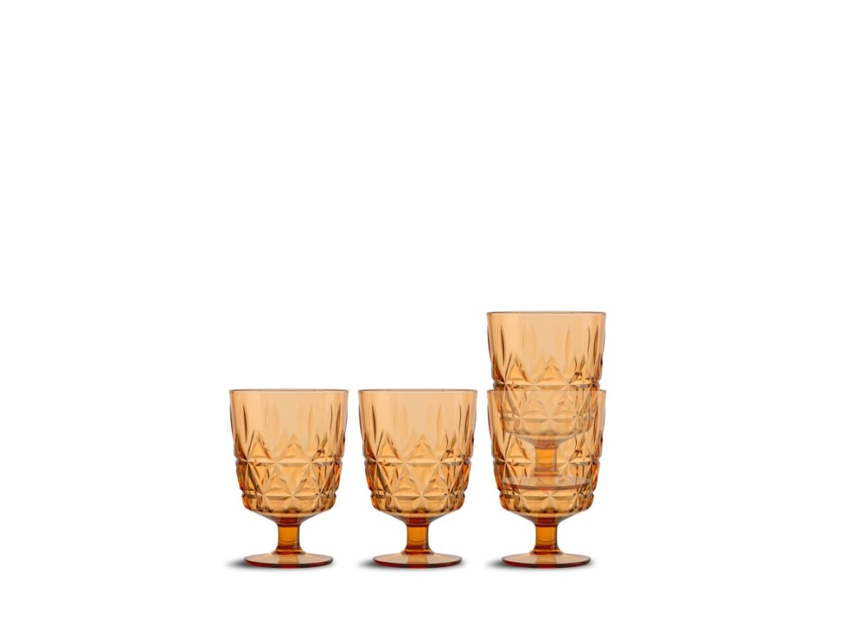 Picknick Juni glas, 4-pack