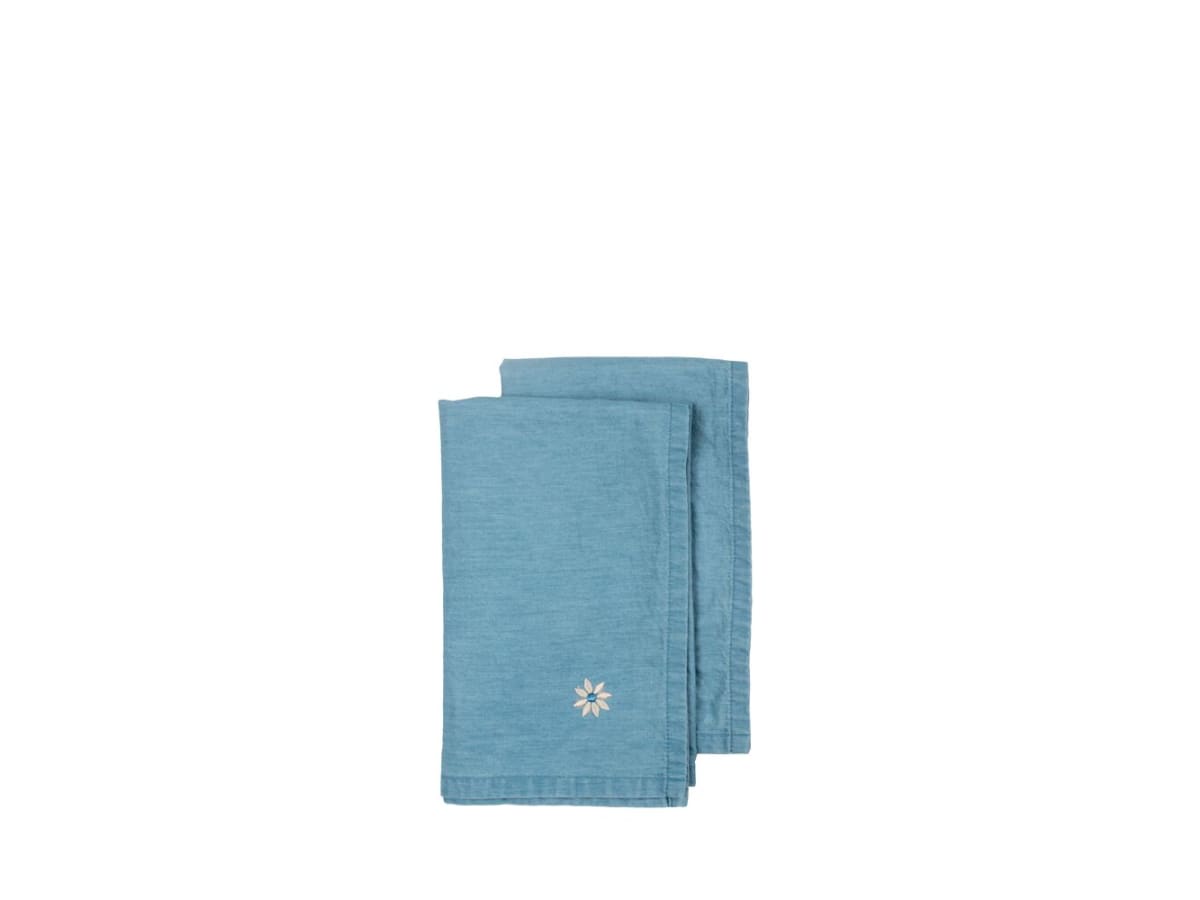 Eden denim servett, 2-pack