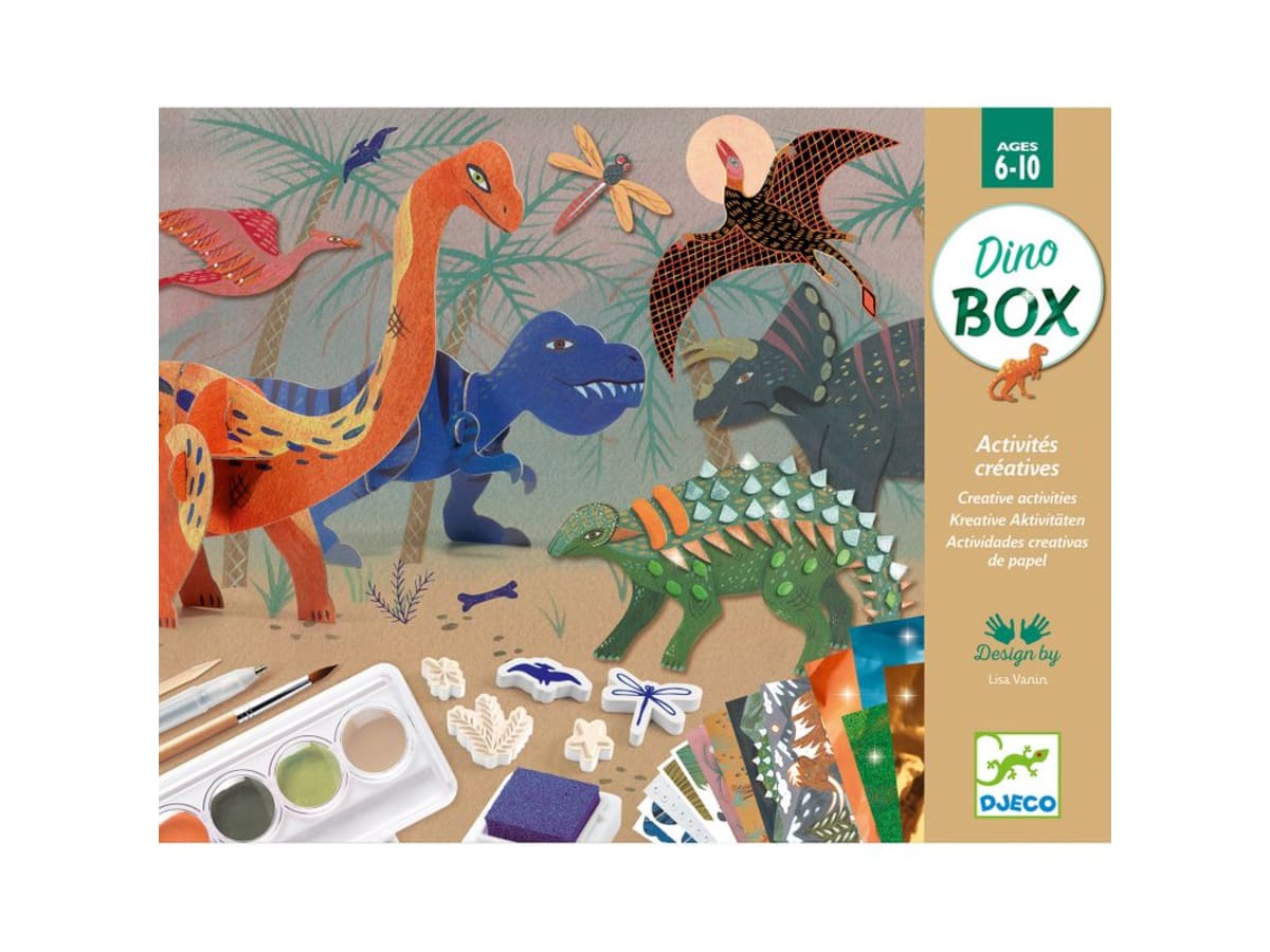 Skänk till Stadsmissionen, Pyssellåda Dinosaurier